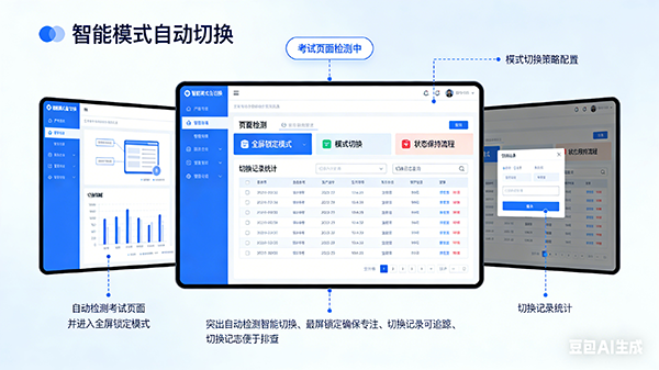 严肃考试客户端界面